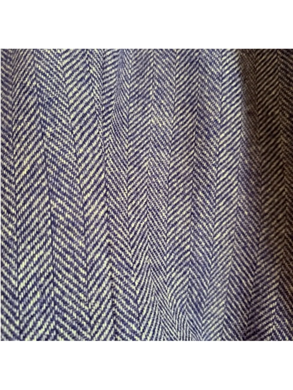 NWT Boden Elizabeth British Tweed Blazer in Blue/Ivory Herringbone, US 10R - Picture 9 of 13